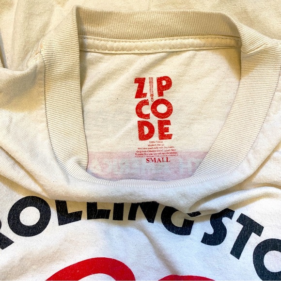 Rolling Stones Zip Code Tour Shirt - Picture 2 of 3